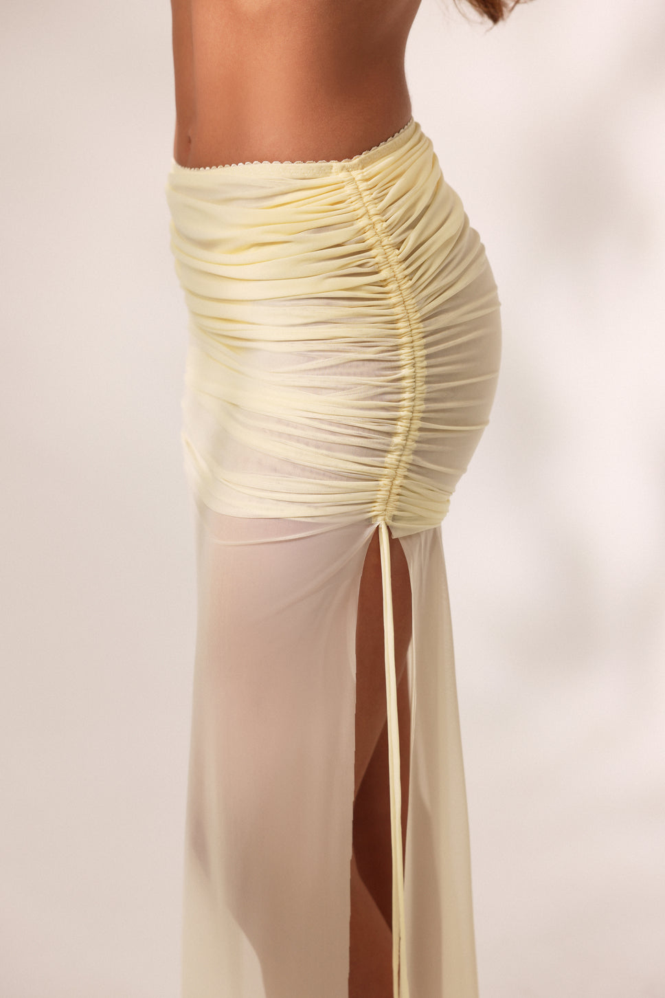 Lea Skirt Butter Yellow